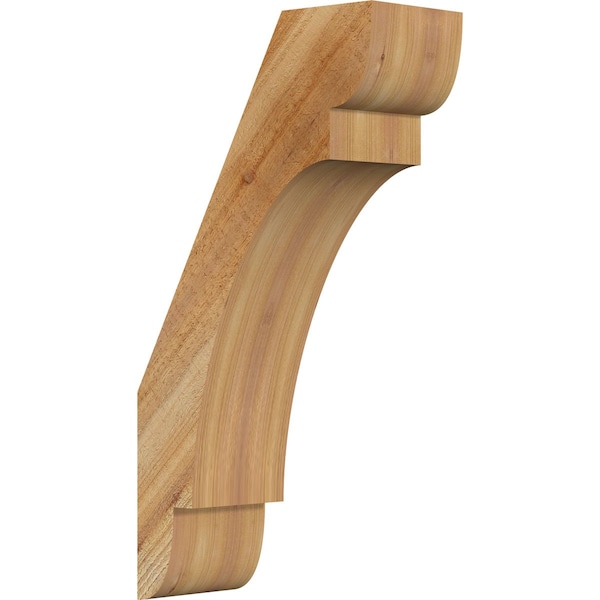 Ekena Millwork 6"W x 14"D x 26"H Olympic Rough Sawn Knee Brace, Western Red Cedar BRC06X14X26OLY00RWR - main